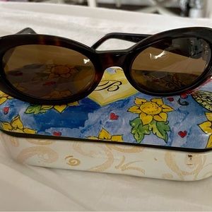 Brighton ladies hand made sunglasses silver heart